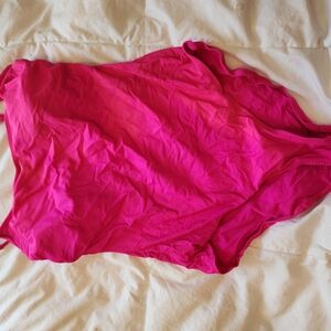 Pink One Piece Swimsuit